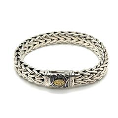 買得 Kay Scott Sterling 8.5 Accent Gold 925/18K Bracelet Silver アクセサリー